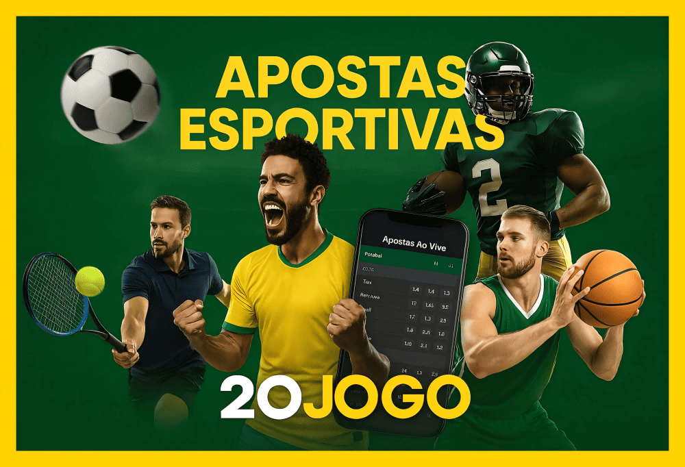 Aposte em apostas esportivas no cassino online 20JOGO